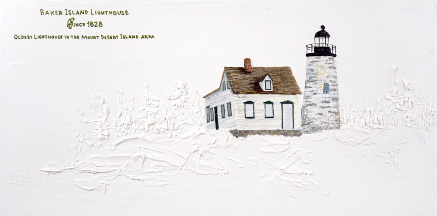 Baker Island Lighthouse, Century One Acadia, Kaitlyn Metcalf
