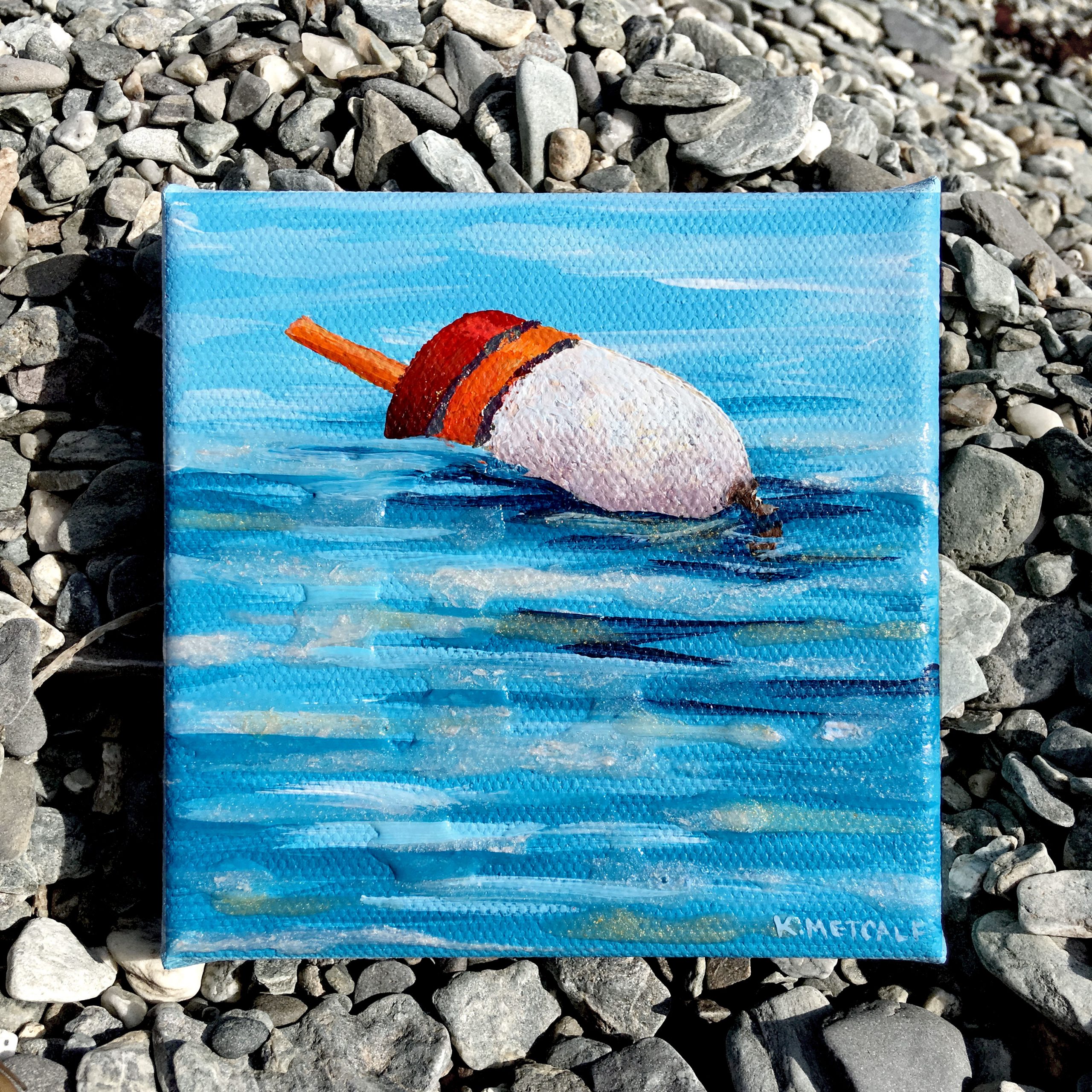 red-orange-white-buoy