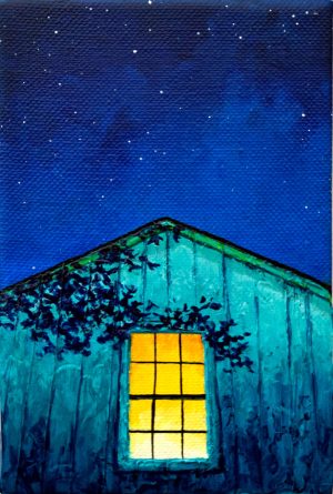 Deep greens and blues are the colors I choose, won't you let me go down in my dreams