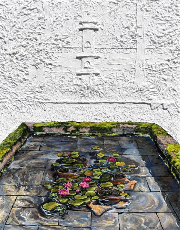 Zen Garden Frog Pond <br>(Abby Aldrich Rockefeller Garden)