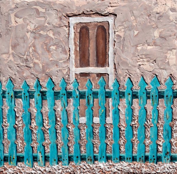 Teal Fence, Santa Fe, NM