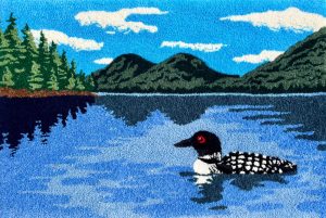 Loon on Jordan Pond